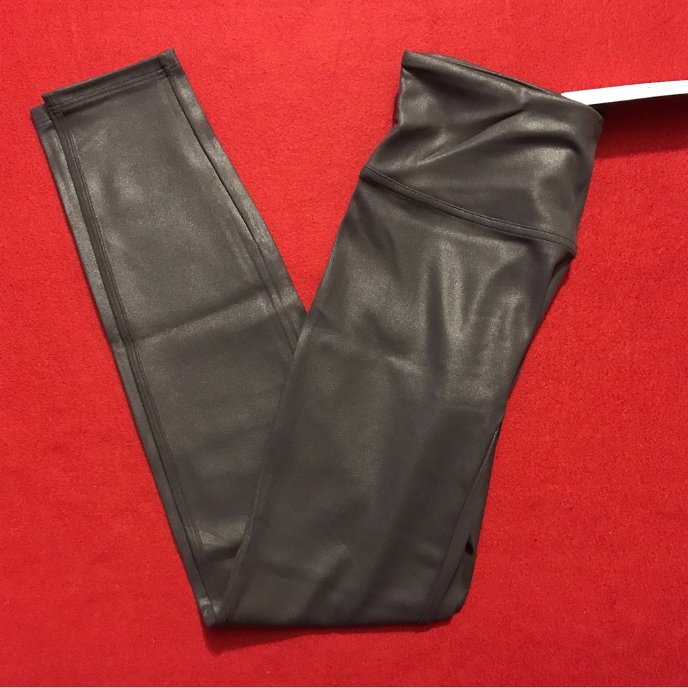 NWT CRZ YOGA Butterluxe Matte Faux Leather Leggings - Picture 7 of 14